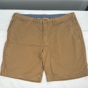 Polo Ralph Lauren Short Mens 42 Relaxed Fit Brown Tan Chino Shorts Casual